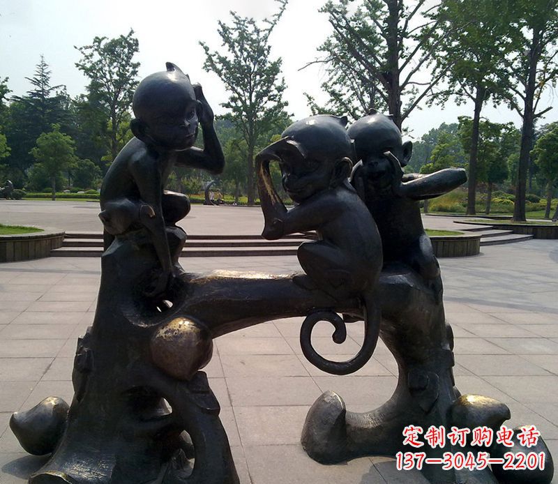 保定十二生肖兽首铜雕