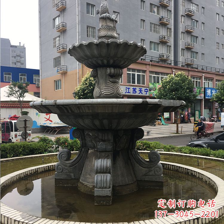 保定石材石雕喷泉