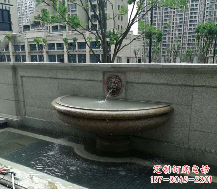 保定精美高雅的喷泉雕塑