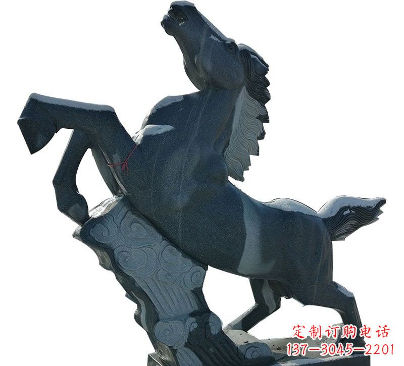 保定中领雕塑的高精度石质马雕塑,是由于其精美…