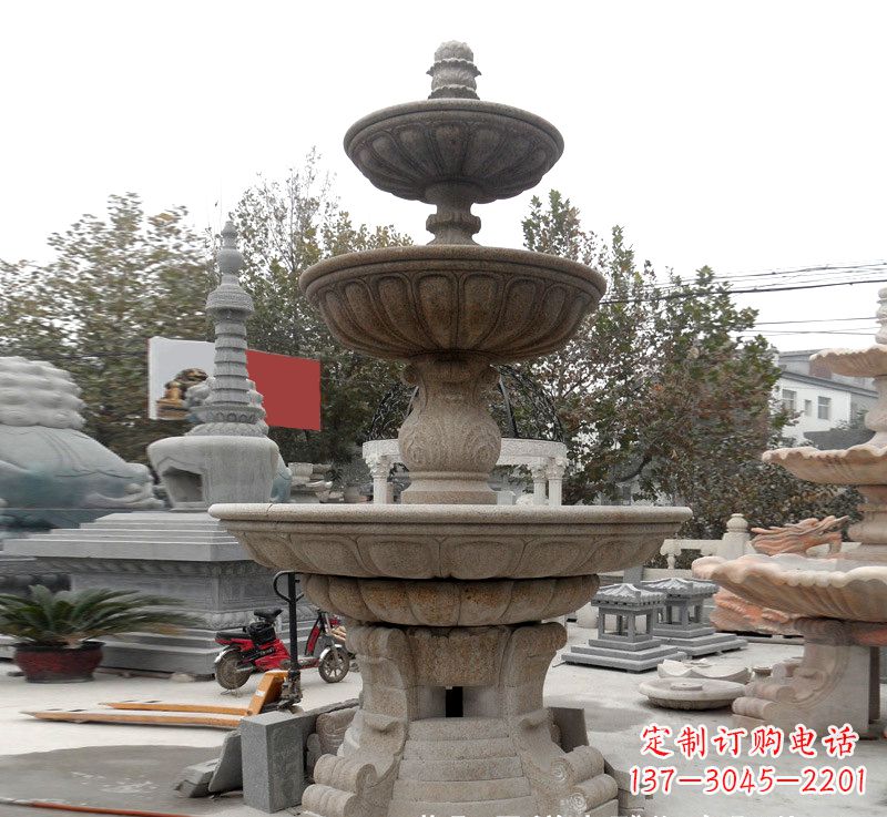 保定钵式喷泉雕塑,精美装饰您的家园