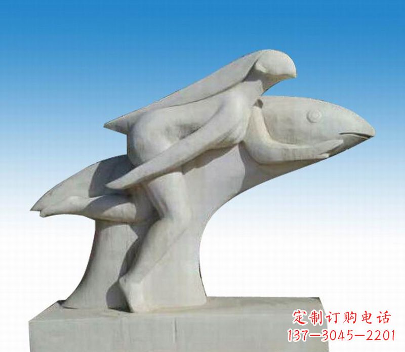 保定中领雕塑海豚雕塑,让你的公园变得出众!