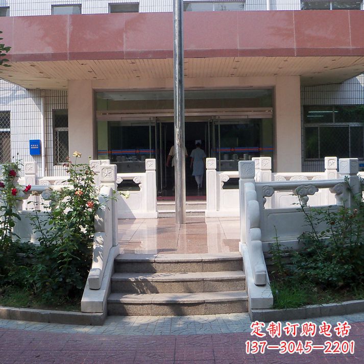 保定石雕校园国旗台