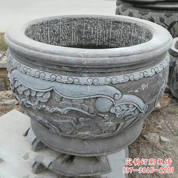 保定石刻园林鱼缸