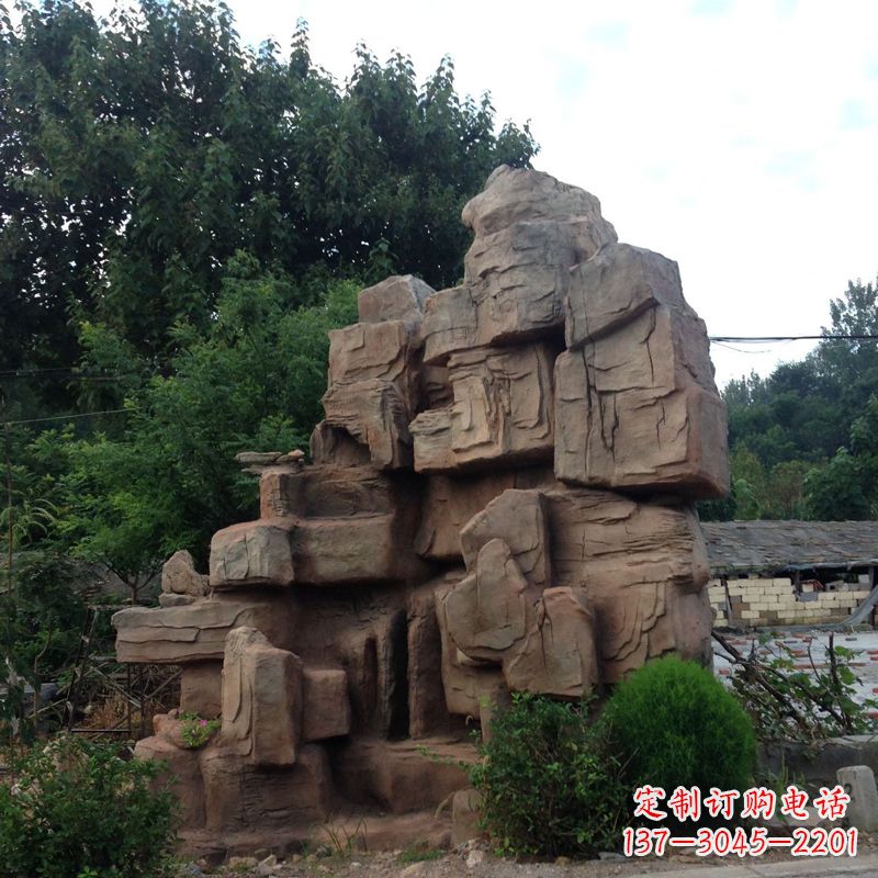 保定石头(塑石)假山