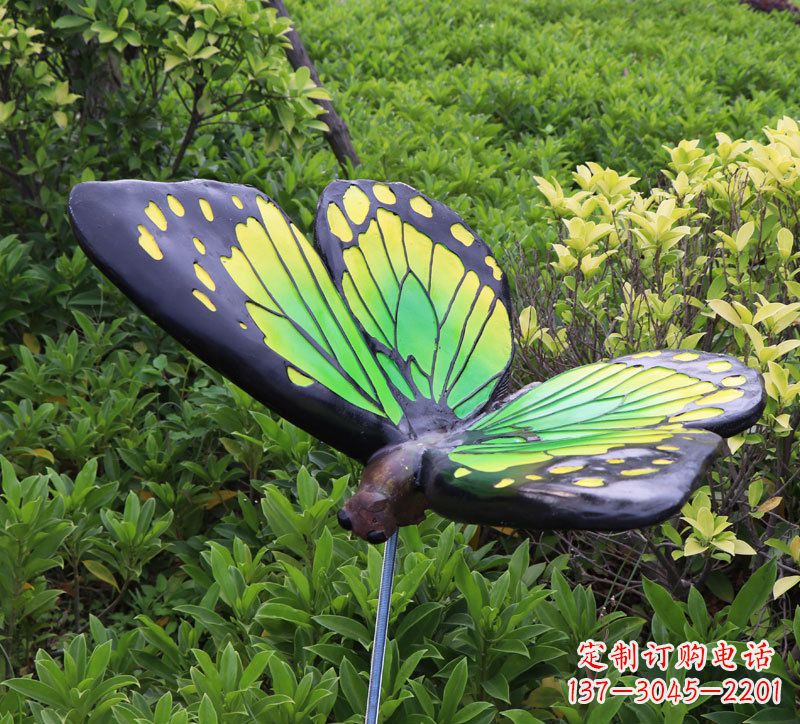 保定树脂仿真蝴蝶昆虫雕塑
