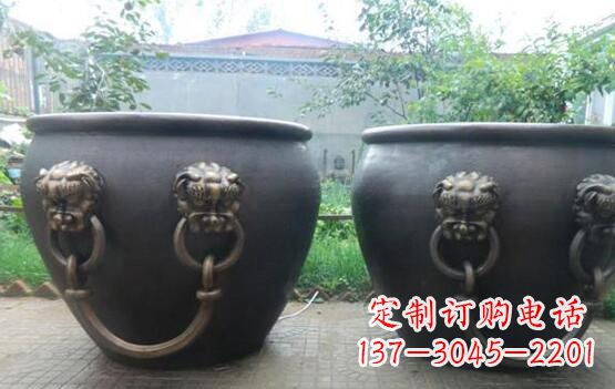 保定水缸寺庙景观铜雕