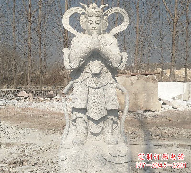 保定寺庙韦陀菩萨雕塑