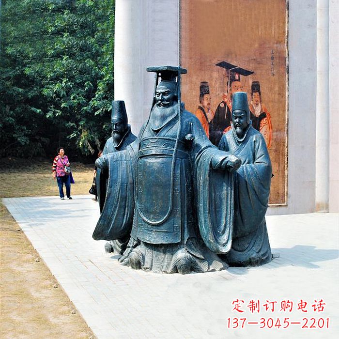 保定隋文帝杨坚景观雕塑