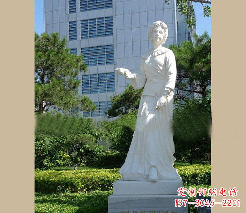 保定提灯天使弗洛伦斯·南丁格尔石雕