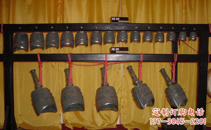保定铜编钟古代乐器雕塑