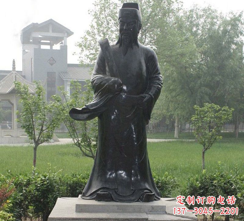保定铜雕八仙曹国舅