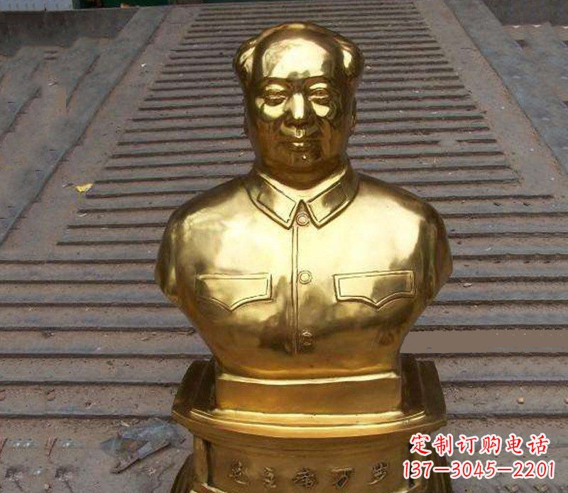 保定铜雕广场伟人雕塑摆件