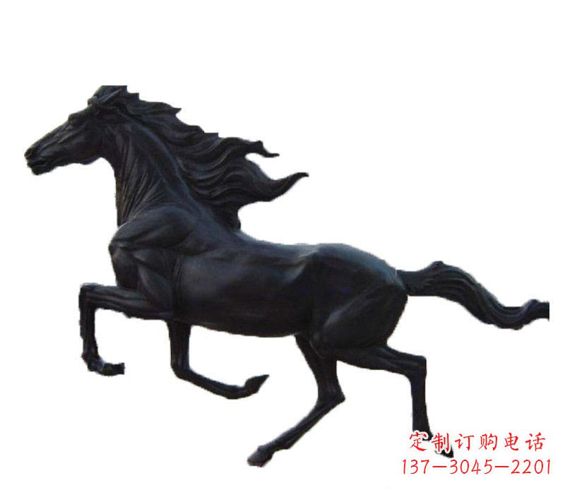 保定铜雕马公园动物雕塑摆件