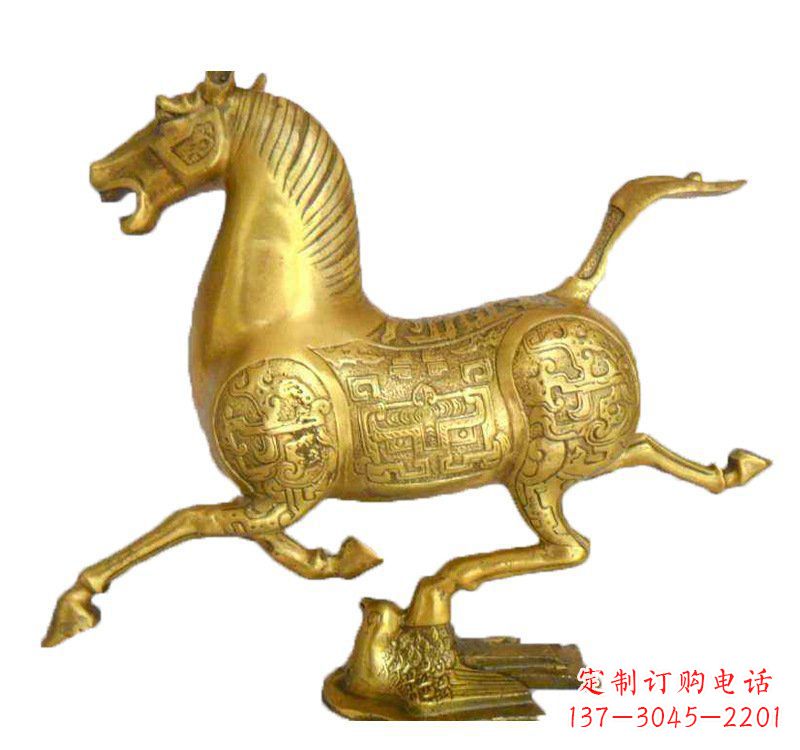 保定铜雕马踏飞燕