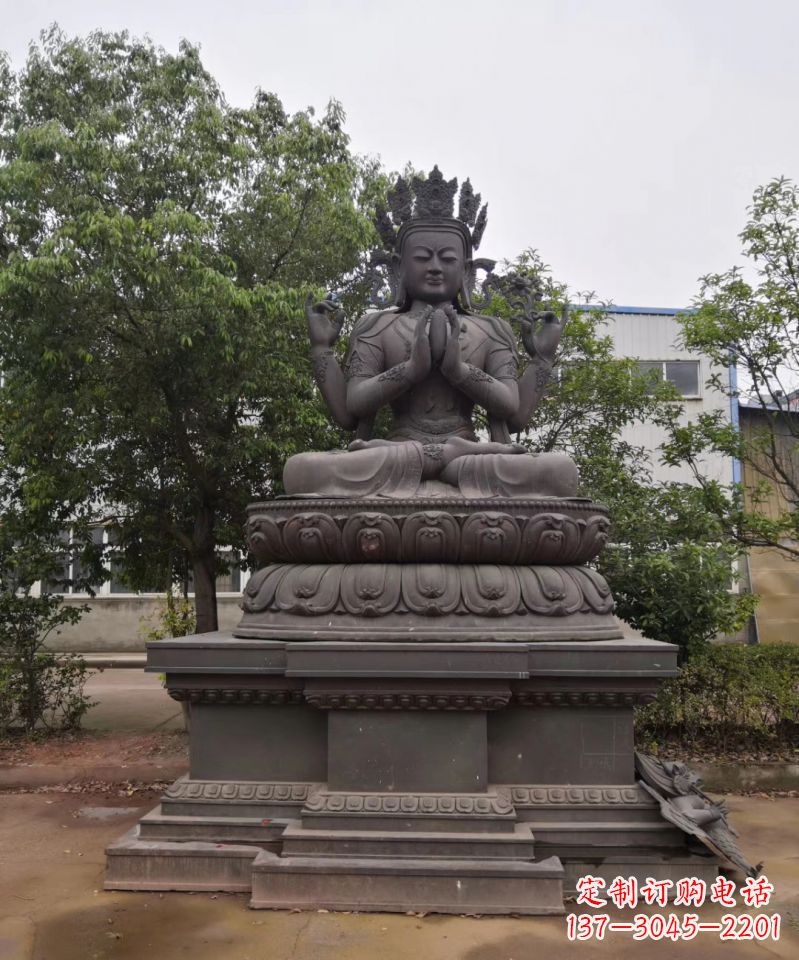 保定铜雕密宗佛寺庙佛像雕塑 