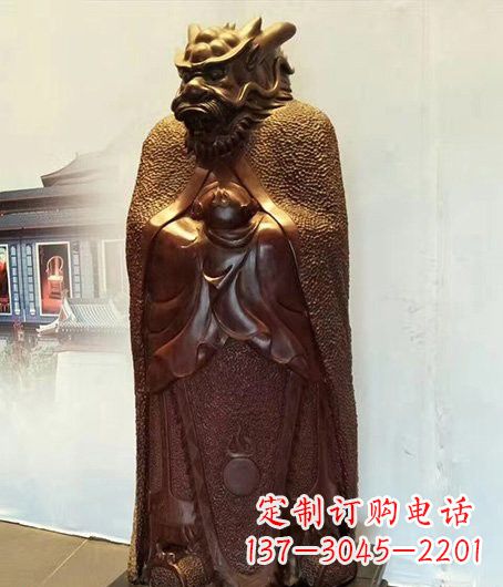 保定铜雕兽首人身十二生肖