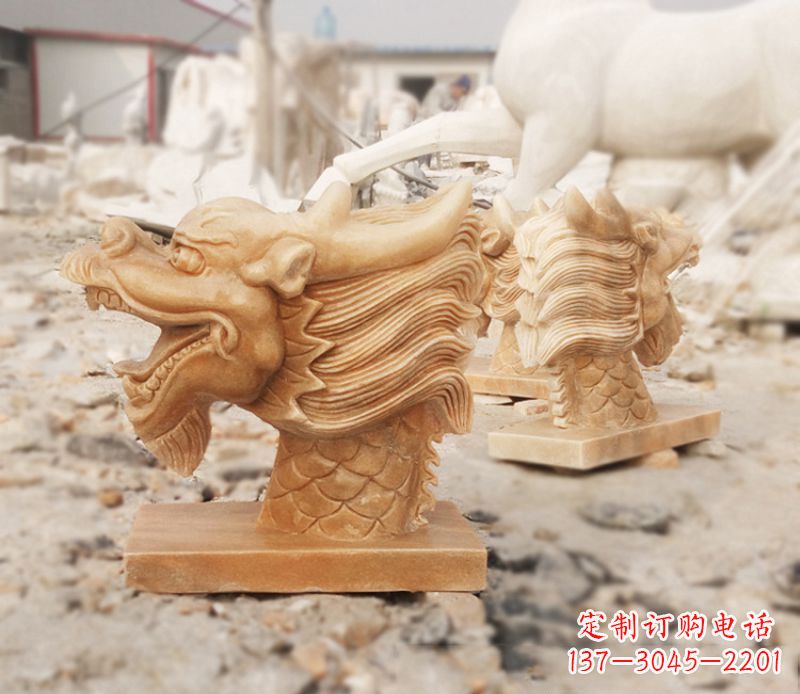 保定晚霞红喷水龙头雕塑