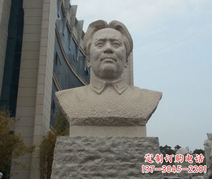 保定伟人毛泽东胸像石雕