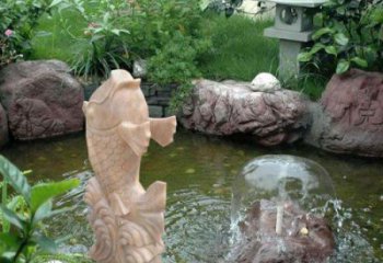 保定艺术化的鲤鱼雕塑，让你家的氛围变得更加温馨