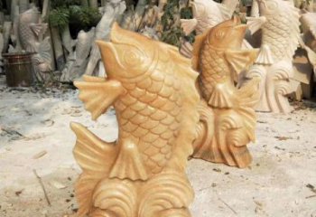 保定中领雕塑精美鲤鱼雕塑