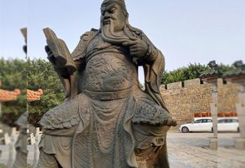 保定青石关公雕塑，让您的家居更加古典优雅