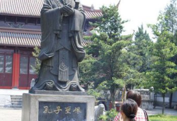 保定中领雕塑推出精致青铜孔子雕塑，考究工艺，…