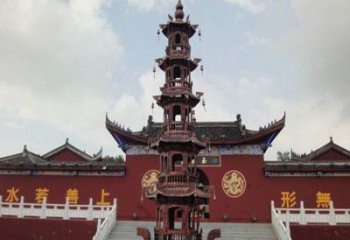 保定三足铜香炉雕塑，精美绝伦