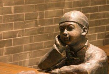 保定休闲园林装饰装置——小孩雕塑