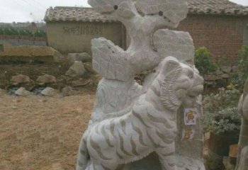 保定大型老虎雕塑，精美外观，精细品质