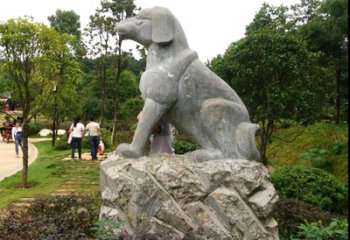 保定中领雕塑狗公园动物雕塑摆件