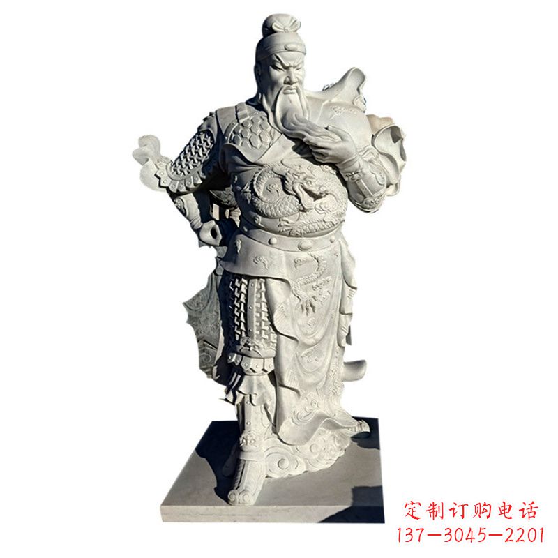 保定武财神关羽石雕
