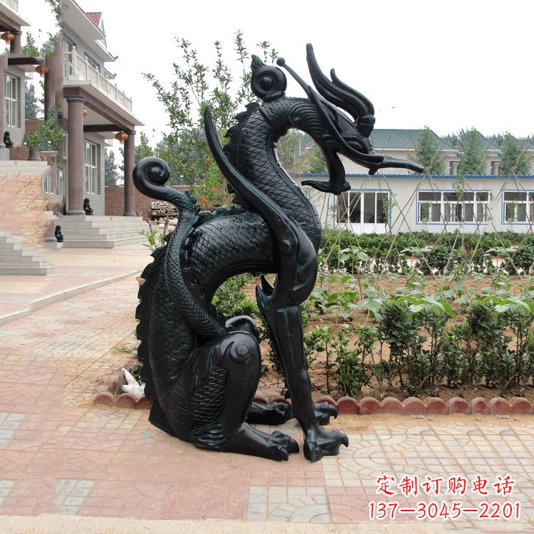 保定西方龙动物神兽雕塑