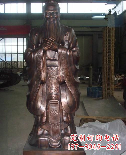 保定先师孔子雕塑