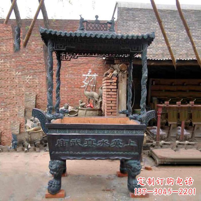 保定现代铜香炉