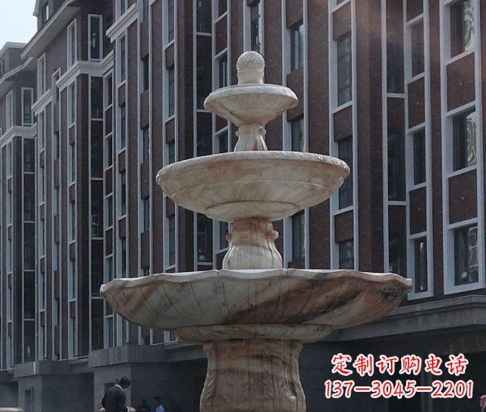 保定小区景观大型喷泉石雕 (6)