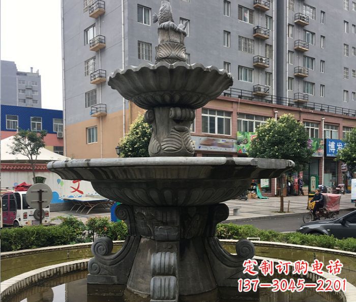 保定小区景观仿古喷泉石雕