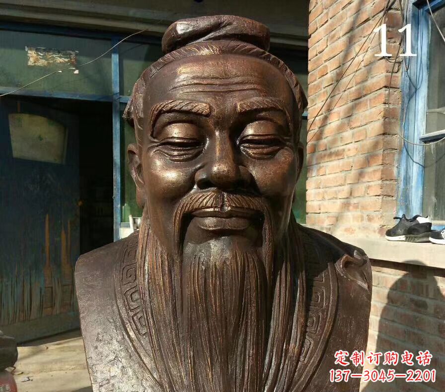保定校园名人铜雕 人物雕塑