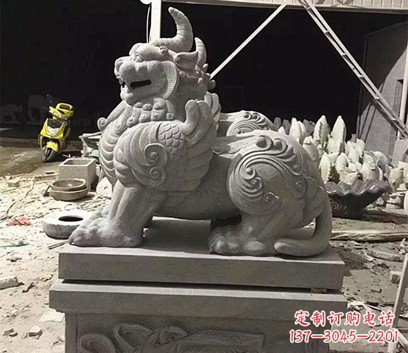 保定獬豸法院门口石雕