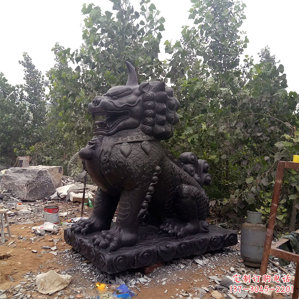 保定獬豸铸铜雕塑