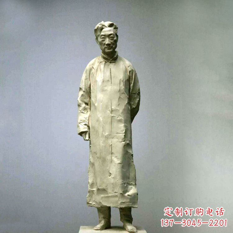 保定徐悲鸿雕塑像石雕历史名人雕像