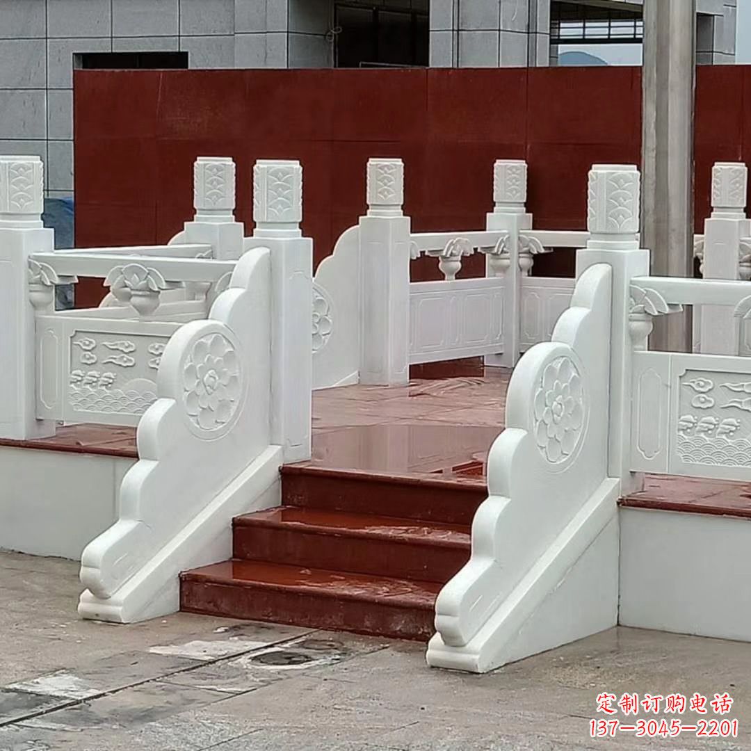 保定学校校园国旗台石雕