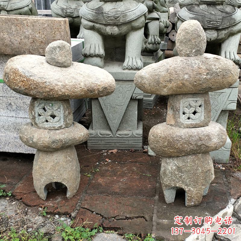 保定异形现代石灯笼