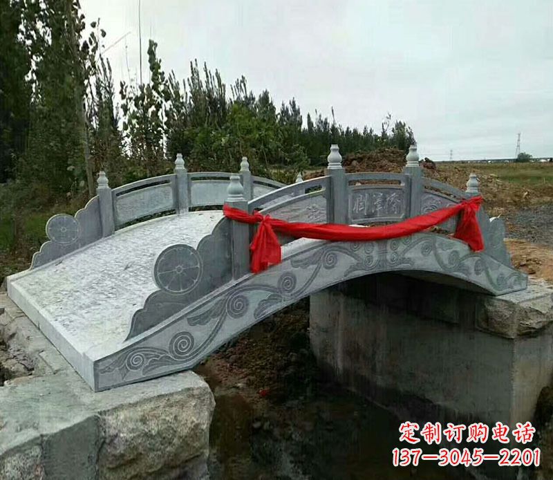保定园林仿古石拱桥景观雕塑