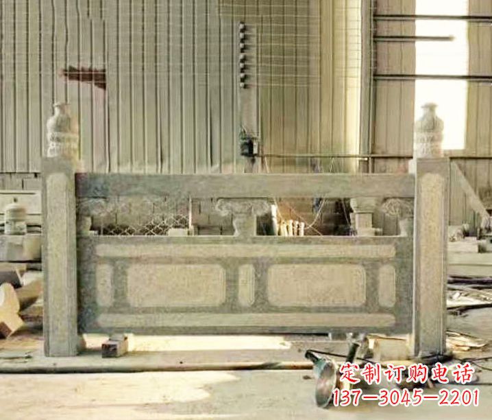 保定园林仿古石栏板景观石雕_2 (2)