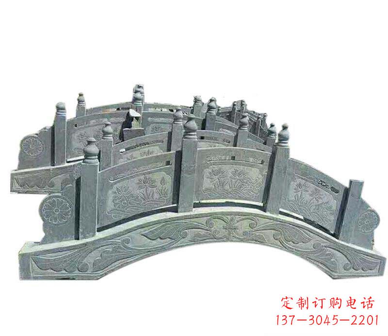 保定园林仿古石栏板景观石雕_2