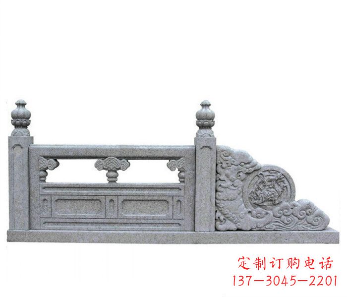 保定园林景观大理石栏板雕塑 (2)