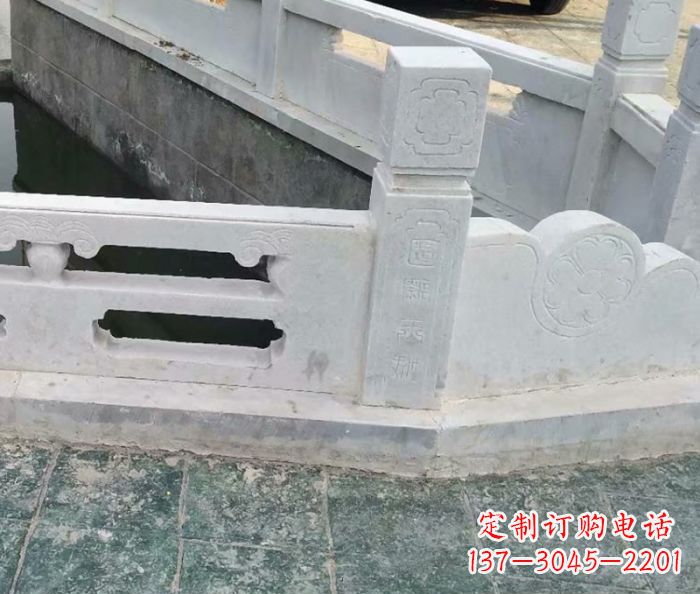 保定园林景观大理石栏板雕塑 (7)