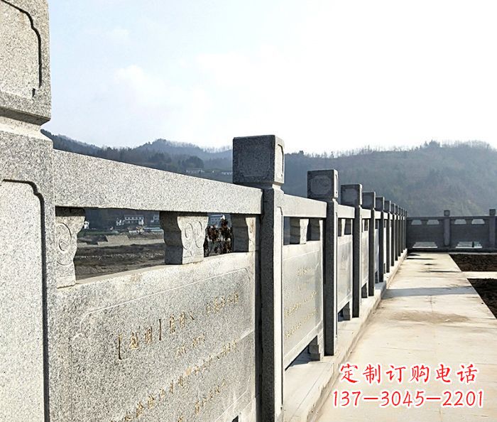 保定园林景观大理石栏板石雕 (14)