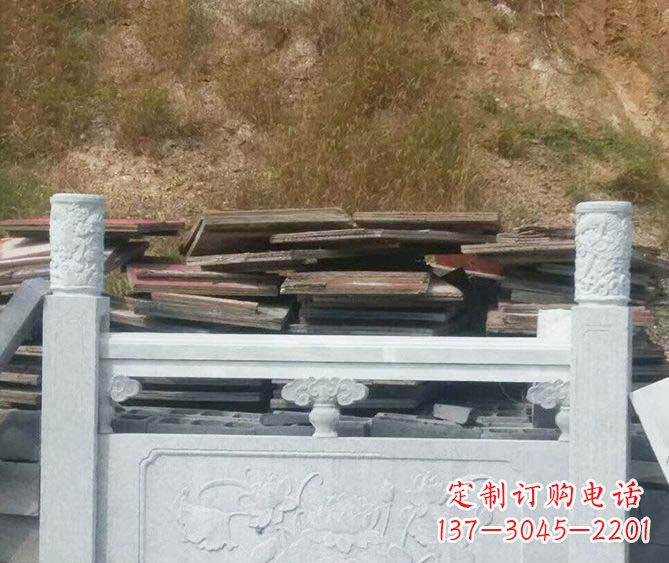 保定园林景观大理石栏板石雕